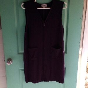 Elegant Purple Midi Dress